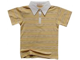 Bluzka polo pastele rozm.118 yellow