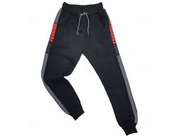 Ciepłe spodnie harison r 12 - 146/152 cm czarne