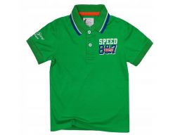 Bluzka polo speed master r 16 - 164/170 cm green