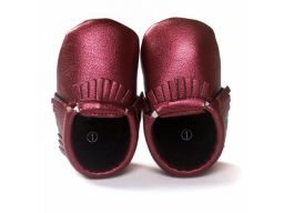 Przepiękne miedziane buciki butki buty - 6-12 m*
