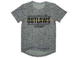 Bluzka t-shirt fit outlawas 8 ok. 122/128 grey