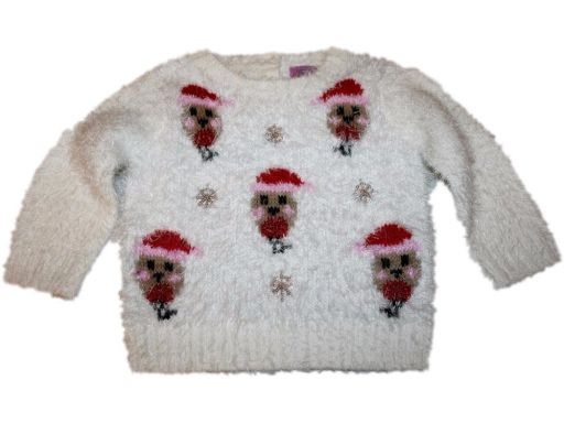 F&f *- cieplutki sweterek - 3-6 m-cy 68 cm