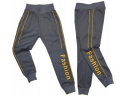 Spodnie dresowe fashion r 16 - 158/164 cm grey
