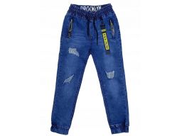 Spodnie jeans joggery remix r 6 - 110/116 cm