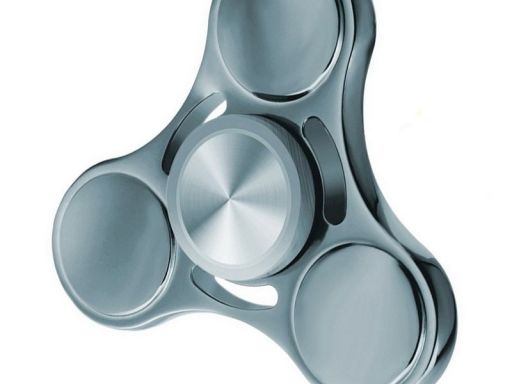 Chs hand spinner fidget metalowy potrójny pl gyro