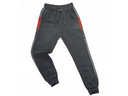 Ciepłe spodnie harison r 12 - 146/152 cm grey