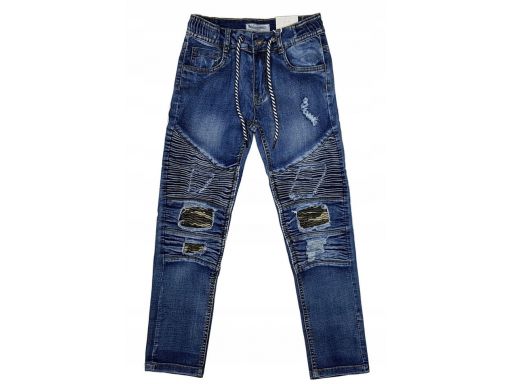 Spodnie jeans elastyczne dorian 8 ok. 122/128 cm