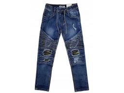 Spodnie jeans elastyczne dorian 8 ok. 122/128 cm