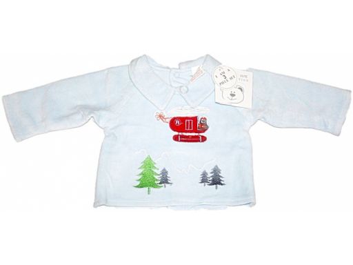 Just to cute *- bluza z helikopterem - 0-3 m