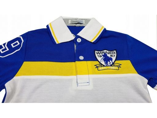 Bluzka polo winner r 4 -98/104 cm blue