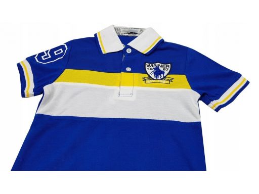 Bluzka polo winner r 4 -98/104 cm blue