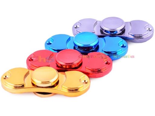 Chs oryginalny hand spinner metalowy podwójny pl
