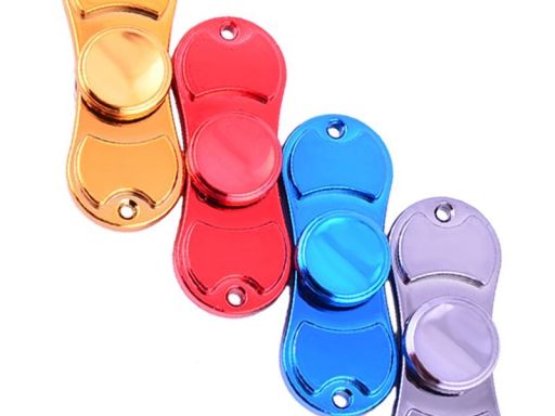 Chs oryginalny hand spinner metalowy podwójny pl