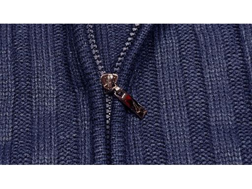 Sweter na zamek z kapturem r 3 - 98 cm granat