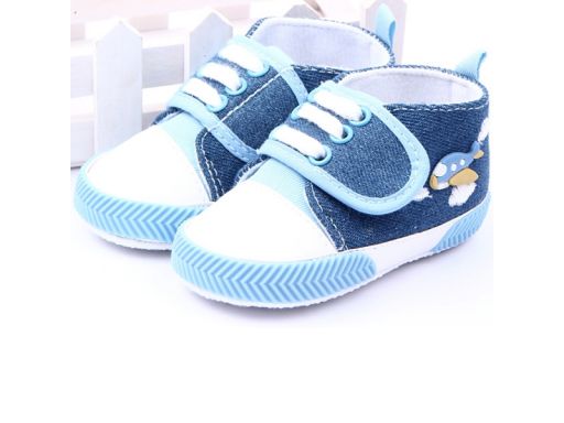 Super buciki dla maluszka samolot 6-9 m 12 *