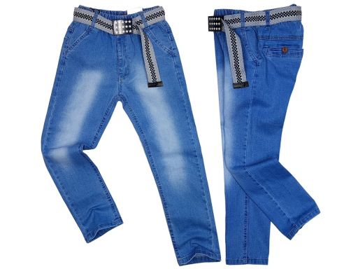 Spodnie jeansy elastyczne visco visit r 122 cm