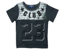 Bluzka t-shirt 23 club rozm.6 ok. 110/116 grey