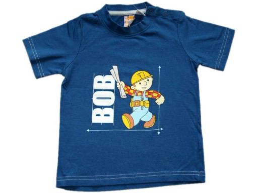 Bluzka 86-92 cm - 12-24 m - bob budowniczy*