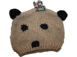 Hat *- czapeczka z dzianiny - czapka z pomponami
