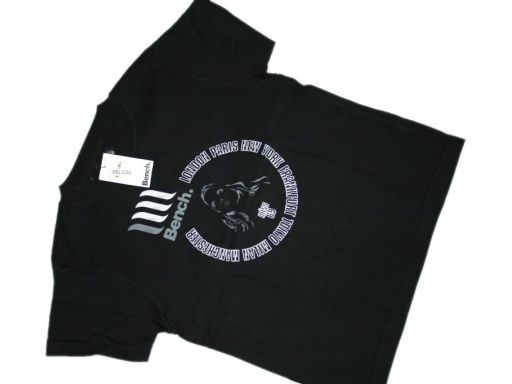 Bench * - czarny t-shirt - 134 cm - 9-10 lat