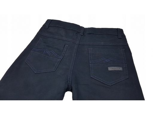 Spodnie slim fashion pro r 12 - 146/152 cm navy