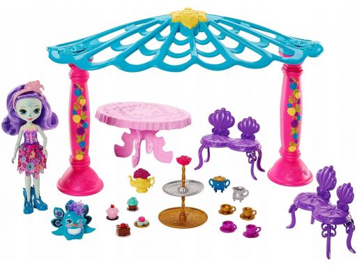 Enchantimals lalka peacock ze zwierzątkiem altanką