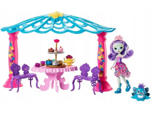 Enchantimals lalka peacock ze zwierzątkiem altanką