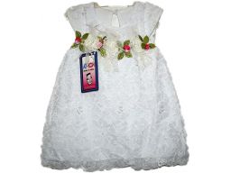 Elegancka koronkowa sukienka princeska - 86 cm*