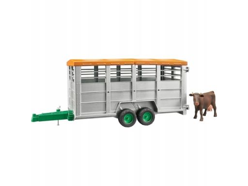 Przyczepa do transportu bydła 1 krowa bruder 02227