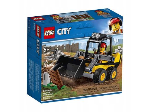 Klocki lego city koparka zestaw 88 elementów 60219