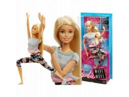 Barbie lalka made to move gimnastyczka 3+ ftg81