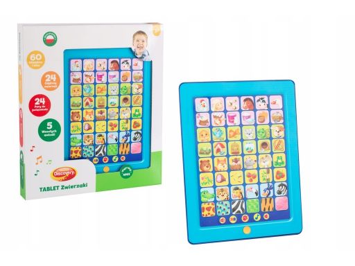 Dumel discovery tablet edukacyjny zwierzaki 10250