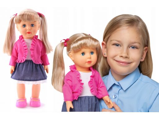 Lalka natalia chodząca śpiewająca mówi po polsku