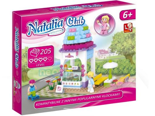 Klocki lodziarnia natalia club 205el kl0015 6+