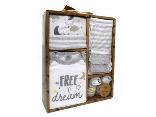 Baby essentials zestaw upominkowy body spodenki
