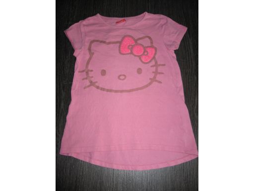Hello kitty bluzka bawełniana t-shirt r.122 | *6566