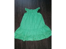 Sukienka zielona hiszpanka r.110 | *7008