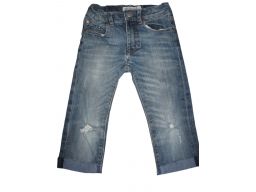 Denim bermudy jeansowe z regulacją r.110 | *3912