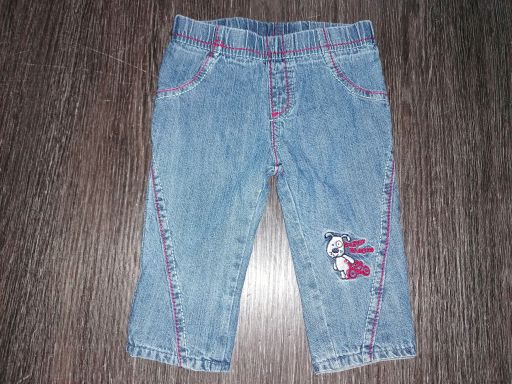 C&a spodnie z cinkiego jeansu r.56 *7094
