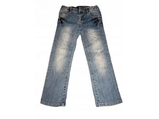 Reserved spodnie jeansowe z regulacją r.110 | *5315
