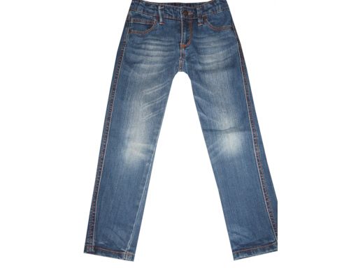 Reserved spodnie jeansowe z regulacją r.110 | *3475