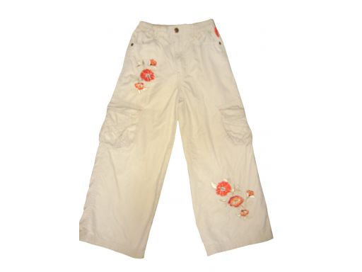 Topolino spodnie bojówki z haftami r.116 | *4126
