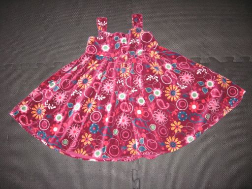 M&s sukienka welurkowa w kwiatki r.86 *6027