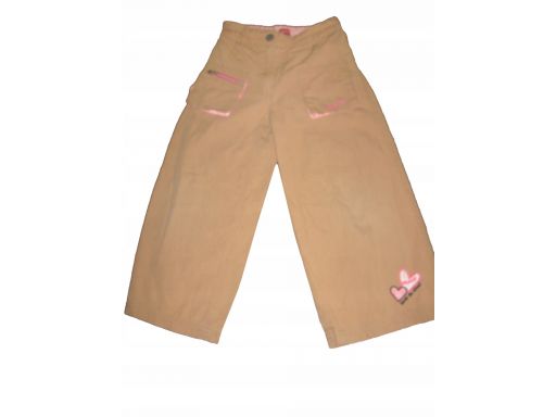 Esprit spodnie dziecięce różowe wstawki r.98 *5014