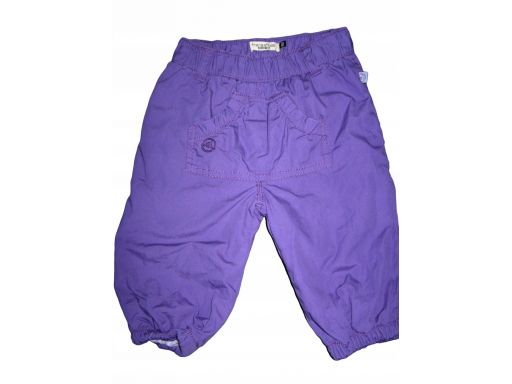Fransa spodnie bawełniane fioletowe r.62 *6277