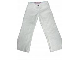 Edc spodnie jeansy białe rybaczki r.146 | *4899