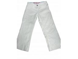 Edc spodnie jeansy białe rybaczki r.146 | *4899