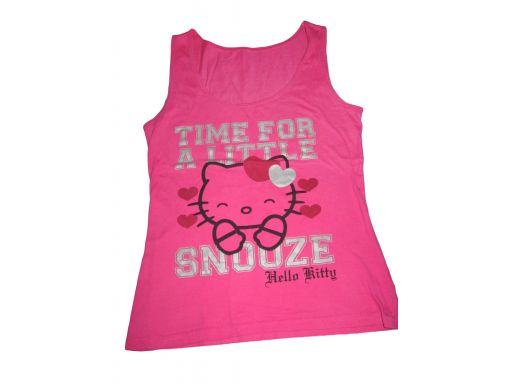 Hello kitty bluzka bawełniana top r.164 (36) | *6237