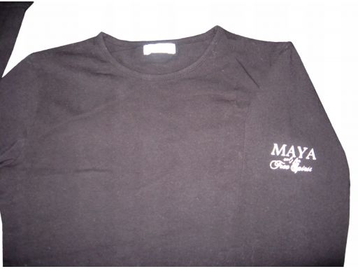 Maya bluzka bawełniana dopasowana r.128/134 | *4856