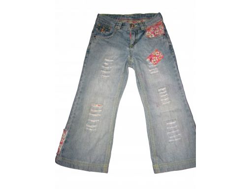 M&s spodnie jeansy regulacja r.104 | *6279